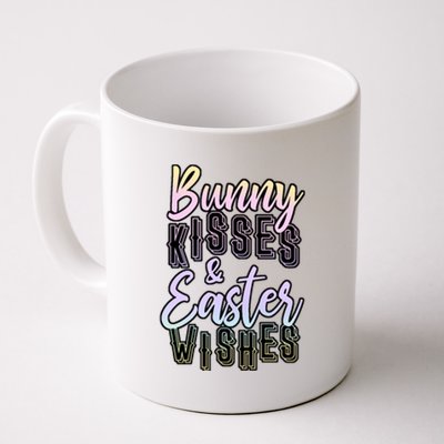 Bunny Kiss And Easter Wishes Cute Coffee Mug