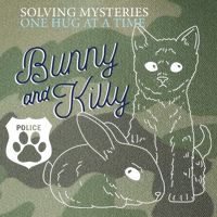 Bunny Kitty Police Solving Mysteries One Hug At A Time Legacy Tie Dye Trucker Hat