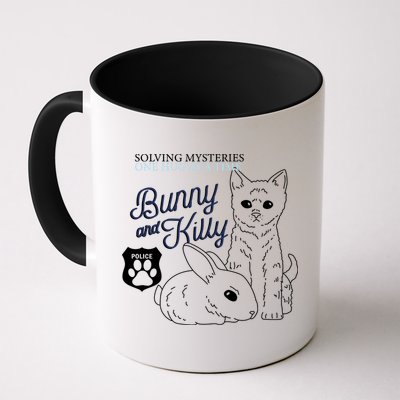 Bunny Kitty Police Solving Mysteries One Hug At A Time Mug