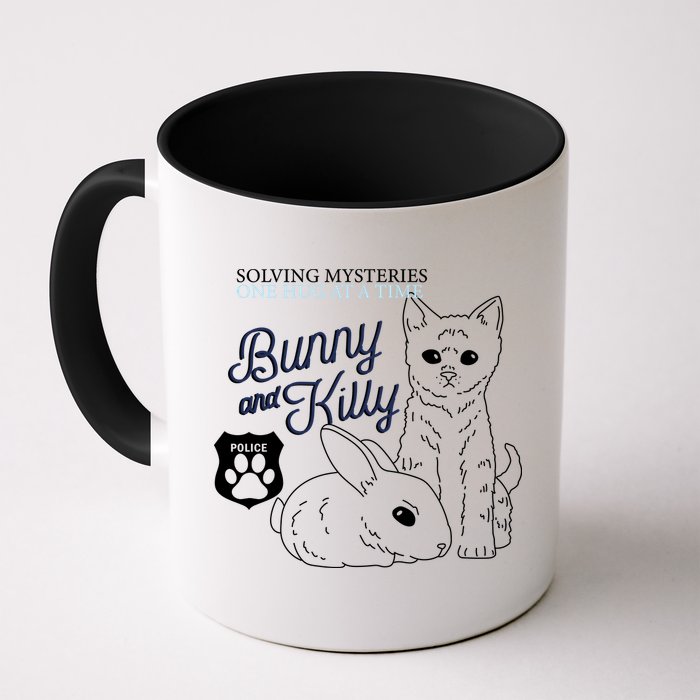 Bunny Kitty Police Solving Mysteries One Hug At A Time Mug
