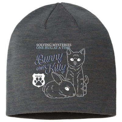 Bunny Kitty Police Solving Mysteries One Hug At A Time Sustainable Beanie