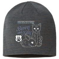Bunny Kitty Police Solving Mysteries One Hug At A Time Sustainable Beanie