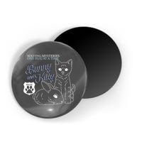 Bunny Kitty Police Solving Mysteries One Hug At A Time Magnet