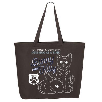 Bunny Kitty Police Solving Mysteries One Hug At A Time 25L Jumbo Tote
