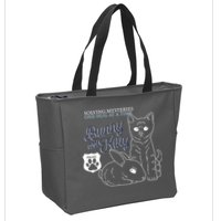 Bunny Kitty Police Solving Mysteries One Hug At A Time Zip Tote Bag