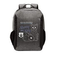 Bunny Kitty Police Solving Mysteries One Hug At A Time Vector Backpack