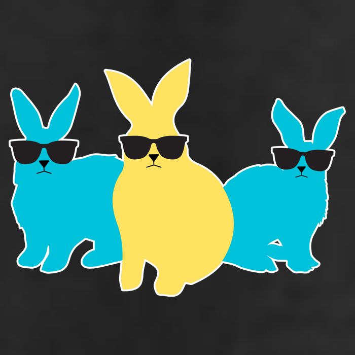 Bunny Squad 7 Panel Mesh Trucker Snapback Hat