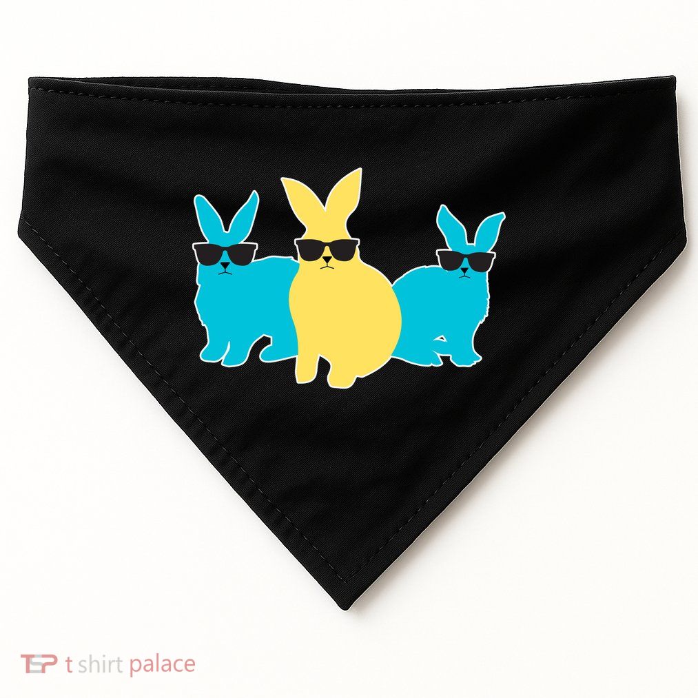 Bunny Squad USA-Made Doggie Bandana