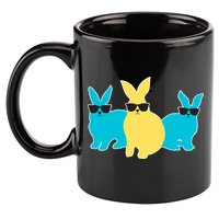 Bunny Squad 11oz C Handle Ceramic Mug