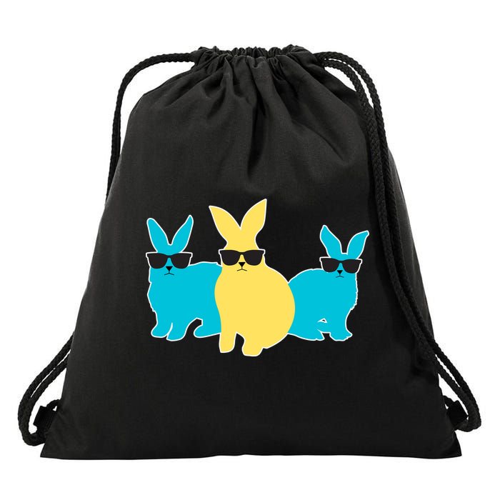 Bunny Squad Drawstring Bag