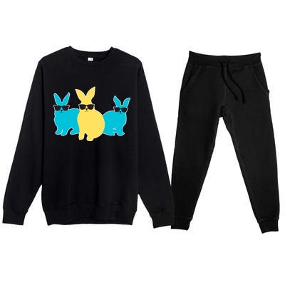 Bunny Squad Premium Crewneck Sweatsuit Set