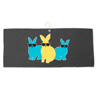 Bunny Squad Large Microfiber Waffle Golf Towel