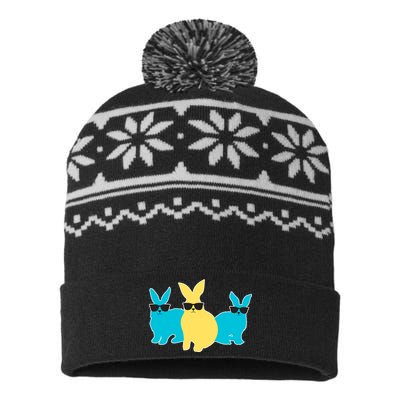 Bunny Squad USA-Made Snowflake Beanie