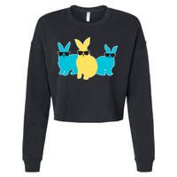 Bunny Squad Cropped Pullover Crew