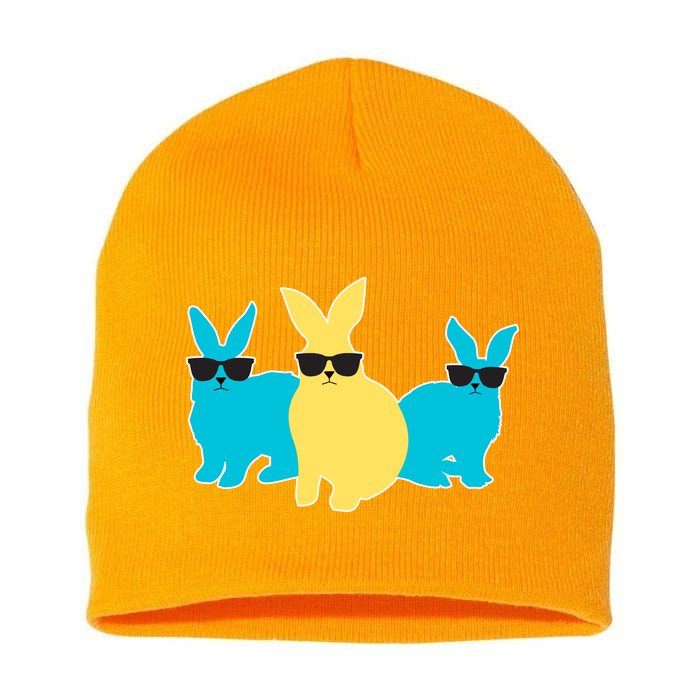 Bunny Squad Short Acrylic Beanie