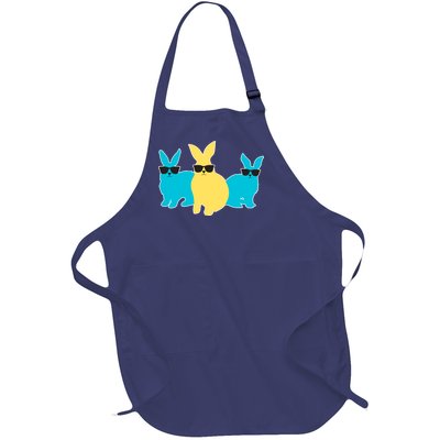 Bunny Squad Full-Length Apron With Pockets