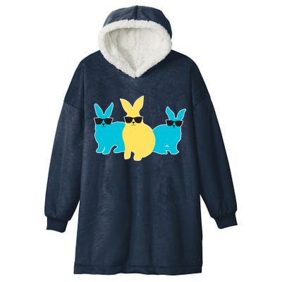 Bunny Squad Hooded Wearable Blanket