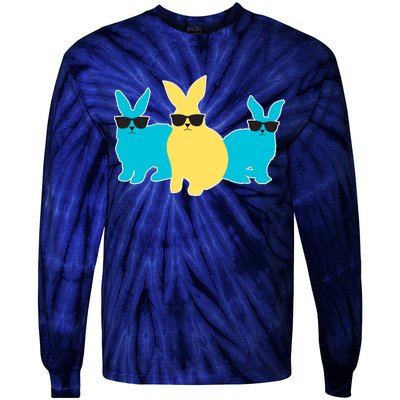 Bunny Squad Tie-Dye Long Sleeve Shirt