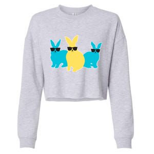 Bunny Squad Cropped Pullover Crew