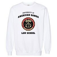 BCS University Of American Samoa Law School Garment-Dyed Sweatshirt