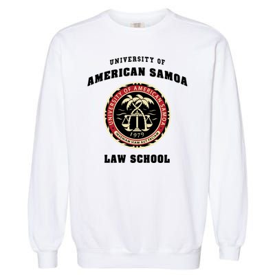 BCS University Of American Samoa Law School Garment-Dyed Sweatshirt