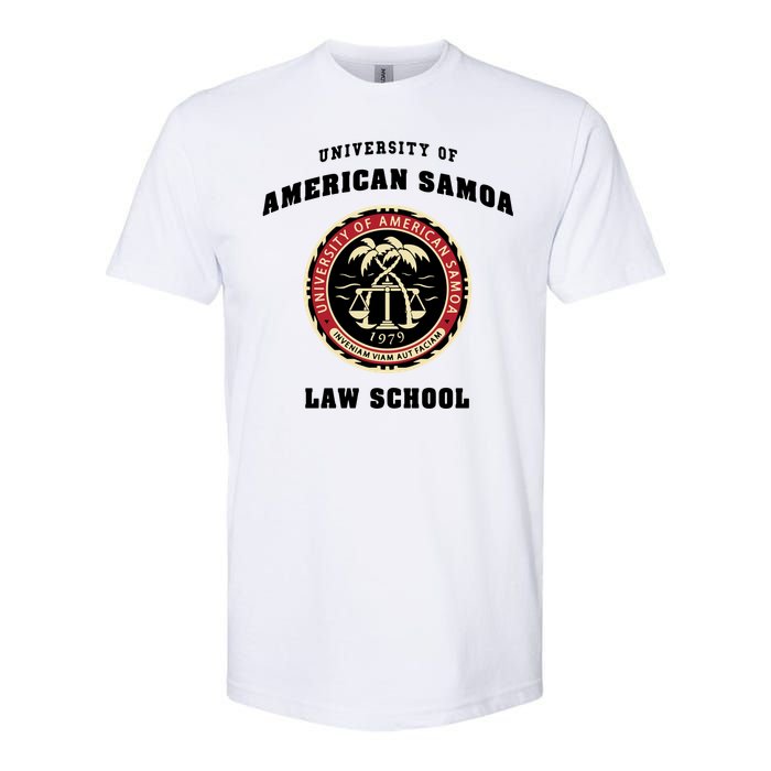 BCS University Of American Samoa Law School Softstyle CVC T-Shirt