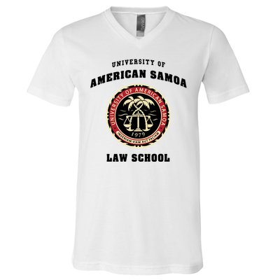 BCS University Of American Samoa Law School V-Neck T-Shirt