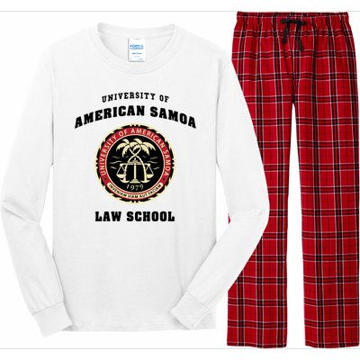 BCS University Of American Samoa Law School Long Sleeve Pajama Set