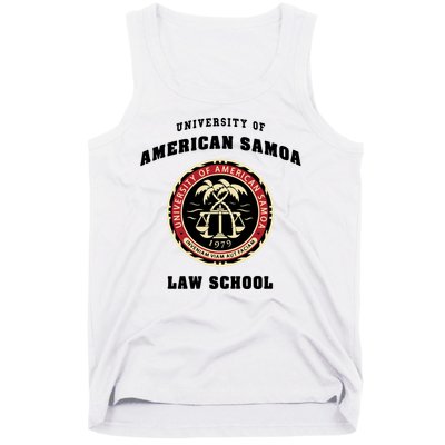 BCS University Of American Samoa Law School Tank Top