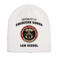 BCS University Of American Samoa Law School Short Acrylic Beanie