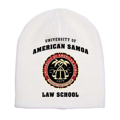 BCS University Of American Samoa Law School Short Acrylic Beanie