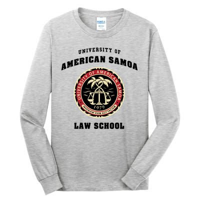 BCS University Of American Samoa Law School Tall Long Sleeve T-Shirt