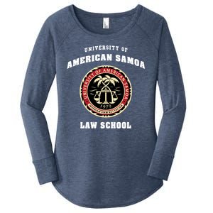 BCS University Of American Samoa Law School Women's Perfect Tri Tunic Long Sleeve Shirt