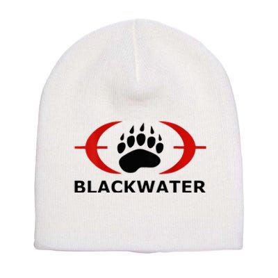 Blackwater Usa Private Military Short Acrylic Beanie