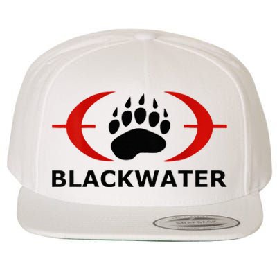 Blackwater Usa Private Military Wool Snapback Cap