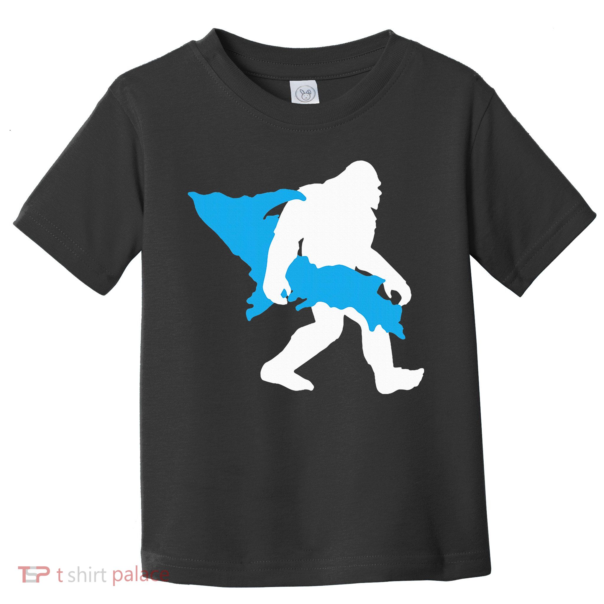 Bigfoot Upper Peninsula Funny Sasquatch Up Mi Toddler T-Shirt