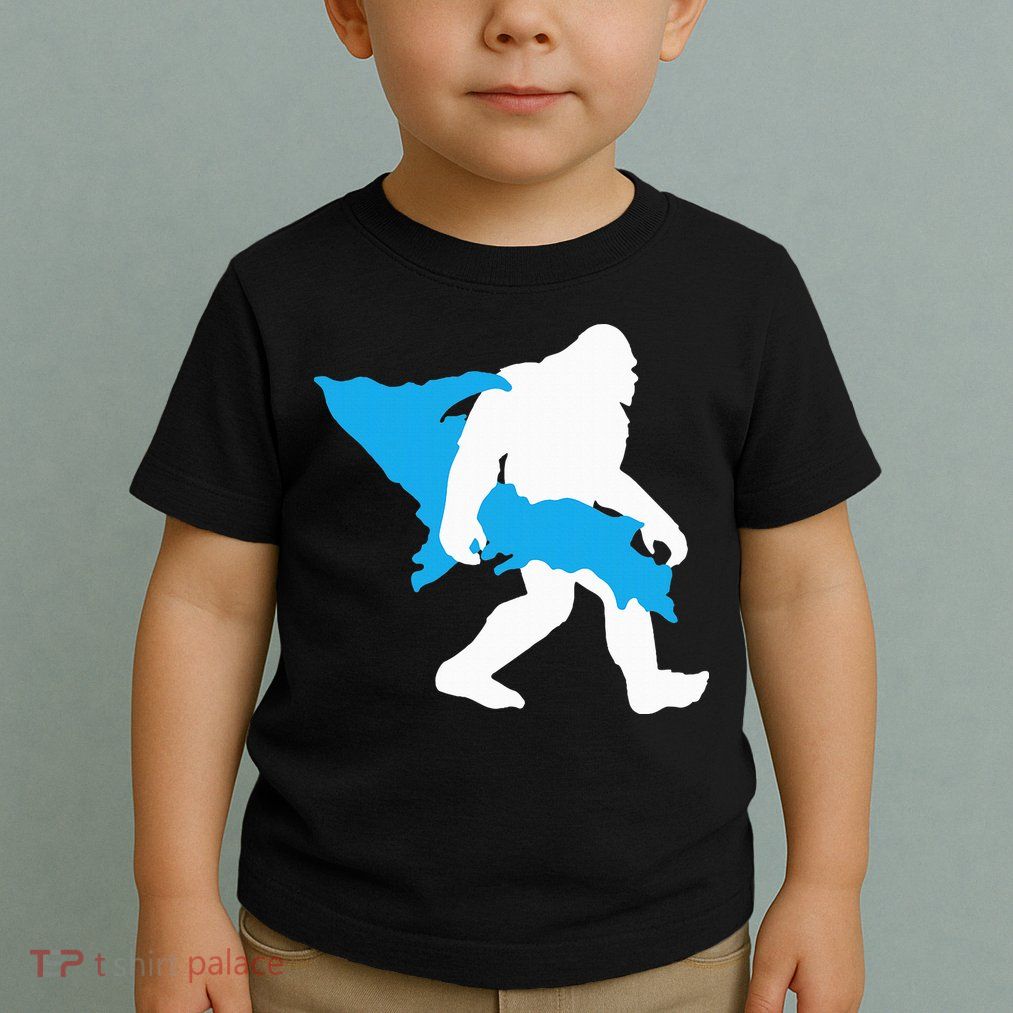 Bigfoot Upper Peninsula Funny Sasquatch Up Mi Toddler T-Shirt
