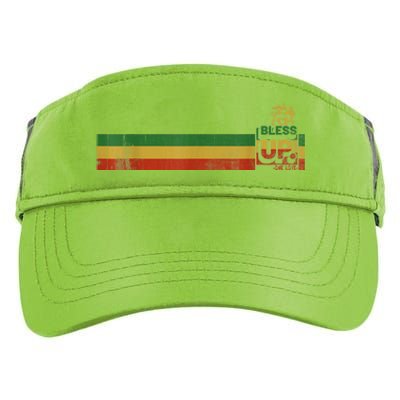 Bless UP Rasta Jamaica Roots Rock Reggae Adult Drive Performance Visor