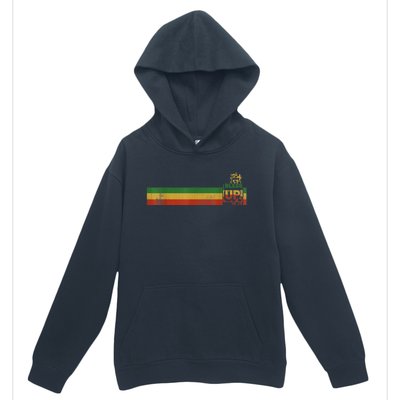 Bless UP Rasta Jamaica Roots Rock Reggae Urban Pullover Hoodie