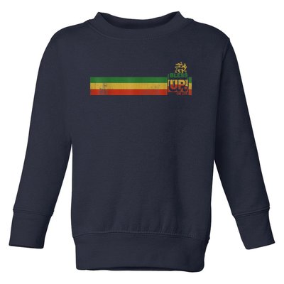 Bless UP Rasta Jamaica Roots Rock Reggae Toddler Sweatshirt