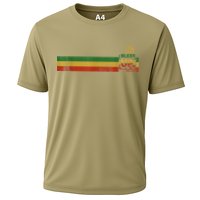 Bless UP Rasta Jamaica Roots Rock Reggae Cooling Performance Crew T-Shirt