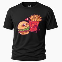 Burger Loves Fries Cooling Performance Crew T-Shirt