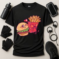 Burger Loves Fries Cooling Performance Crew T-Shirt