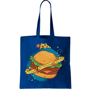 Burger Planet Tote Bag