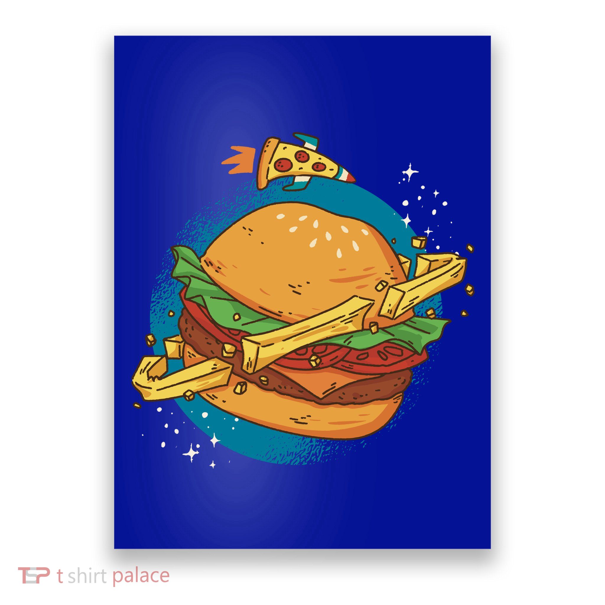 Burger Planet Poster