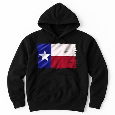 Burlap Vintage Texas Flag Hoodie