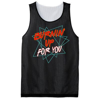 Burnin' Up For My Mesh Reversible Basketball Jersey Tank