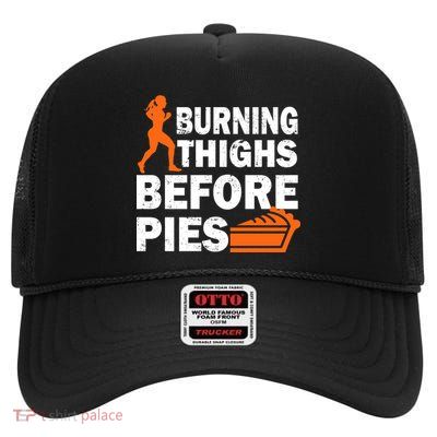 Burning Thighs For Christmas Pies High Crown Mesh Back Trucker Hat