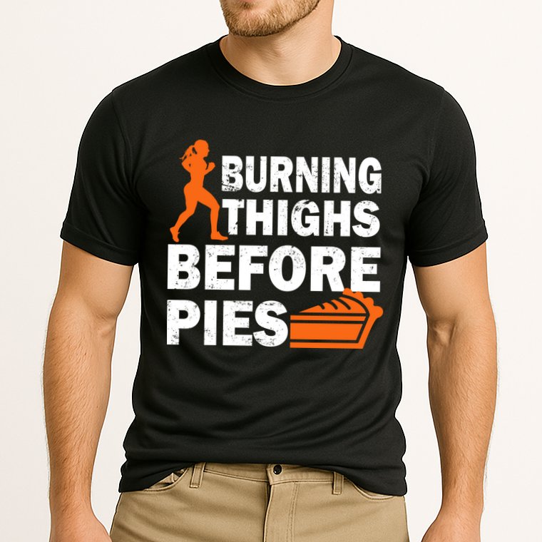 Burning Thighs For Christmas Pies Cooling Performance Crew T-Shirt