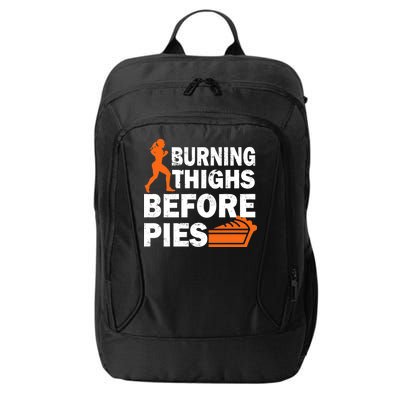 Burning Thighs For Christmas Pies City Backpack